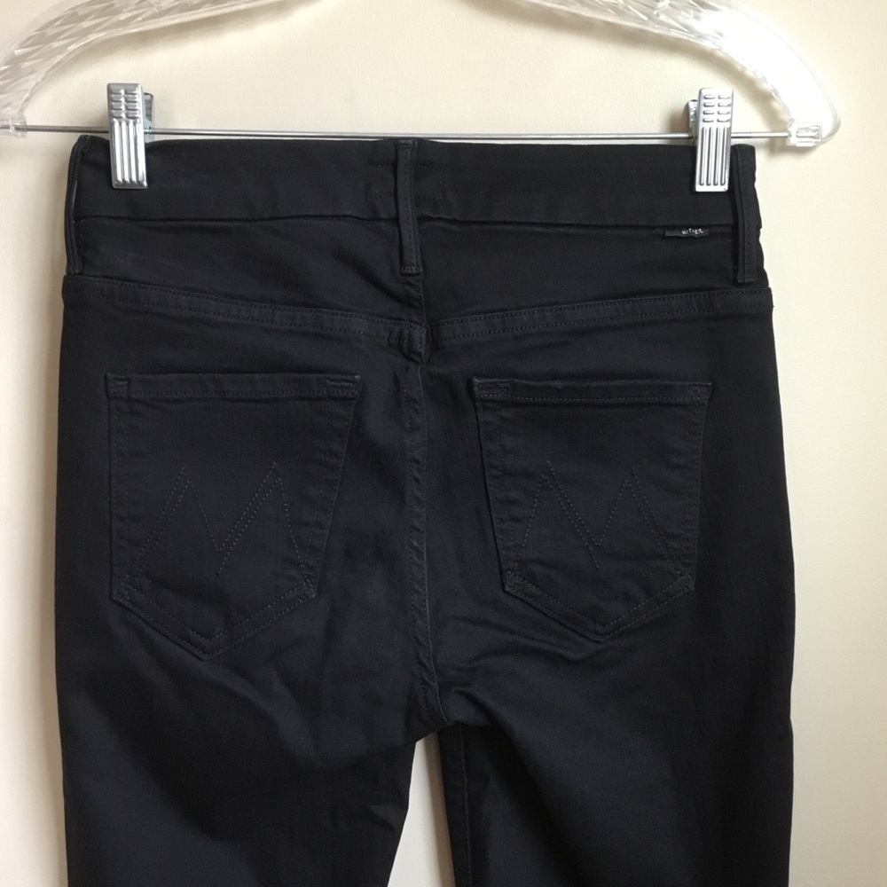 Mother The Pixie Not Guilty Black Button-Fly Jean… - image 8